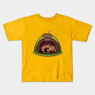 Groundhog Sleeping Kids T-Shirt